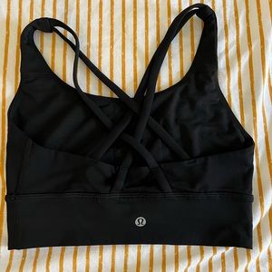 LULULEMON BLACK ENERGY BRA